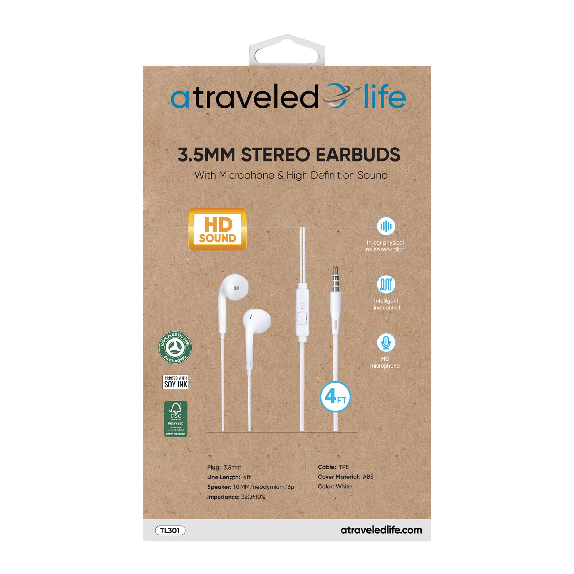 3.5mm Stereo Earbuds