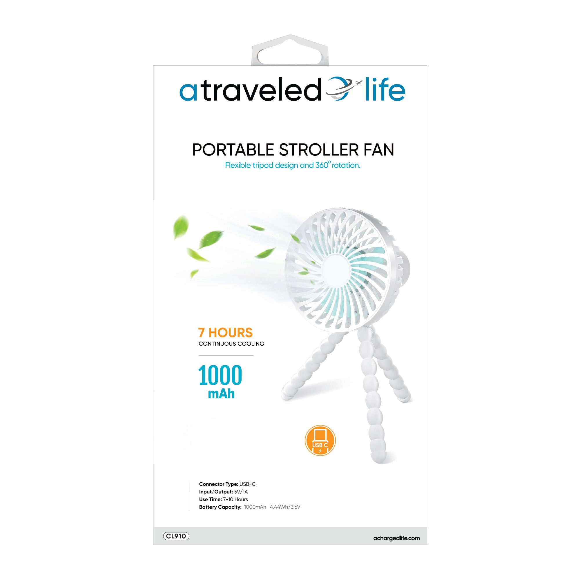 Portable Stroller Fan